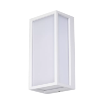 Ashton 10W Tricolour LED Wall Light White - MLXA34510W