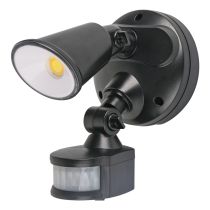 Defender Single Spot LED Outdoor Flood Light 10w Tricolour Sensor Matt Black
MLXD3451MS