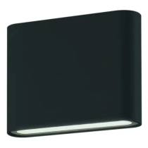 Integra 6W LED Tricolour Wall Exterior Small Matt Black - MLXI3456M