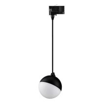 MOON 6/9W TRIO 3 CIRCUIT 1.5M OPAL TRACK PENDANT BLACK 22790