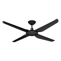 MOTION 4 BLADE 52" DC CEILING FAN BLACK 60040