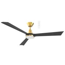 MRDC1333ACH Riviera DC 1320mm 3 ABS Blade WIFI & Remote Control Ceiling Fan with Variable Dim 15w CCT LED Light Antique Bronze/Charcoal
