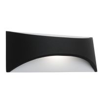 Mercator Lighting Wells 6W LED Indoor/Outdoor Wall Light colour switchable. IP65. Black MX9506BLK-CCT