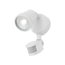 Mercator Otto  LED Floodlight with Sensor  White -MXD6711WHT/SEN