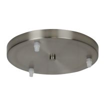 PARTI PAN 3 LIGHT BRUSHED CHROME / CLEAR GRIP - OL69256BC
