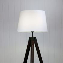 Lamp TREVI F/L w/WHITE SHADE & BULB OL81160