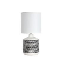 CELIA COMPLETE TABLE LAMP WHITE - OL90117WH