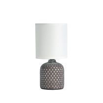 VERA COMPLETE TABLE LAMP TAUPE - OL90118TP