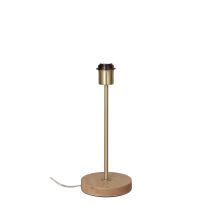 FINO BASE Brass Timber and Brass Table Lamp Base E27 - OL91311BB