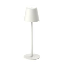 MINDY LED RECHARGABLE TABLE LAMP WHITE OL92651WH
