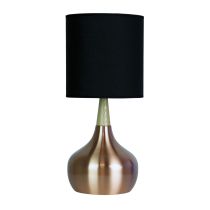 POD TABLE LAMP BRUSHED COPPER COMPLETE - OL93121CO