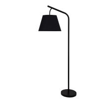 PADSTOW FLOOR LAMP WITH SHADE BLACK OL93755BK
