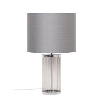 NIZIO GREY COMPLETE TABLE LAMP OL95715SM