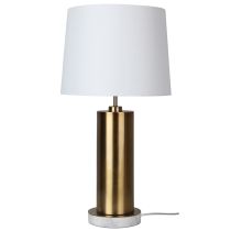 SAVONA ANTIQUE BRASS COMPLETE TABLE LAMP - OL98831