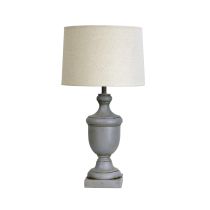 STAFFORD RESIN TABLE LAMP COMPLETE OL98877