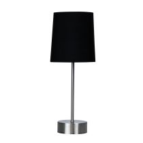 LANCET TOUCH LAMP w/ BLACK SHADE ON-OFF - OL99467BK