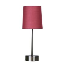 LANCET TOUCH LAMP w/ BLUSH SHADE ON-OFF - OL99467PK