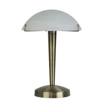 RUBY TOUCH LAMP ANTIQUE BRASS ON-OFF - OL99511AB