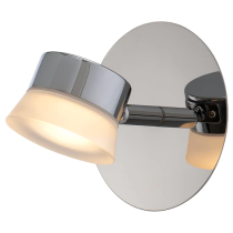 Paisley 4.5W Round Plate LED Spotlight - Polished Chrome- A11131CH