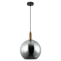 PATERA Glass with Extended Bronze Highlight Pendant Lights PATERA2
