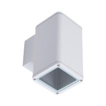 PIPER-1 WALL SQR IP65 E27 PAR30 WHT 3000K 49267