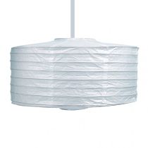 Drum Paper Shade White 60W PS400 Superlux