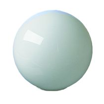 White Glass Globe Shade White Q020 Superlux