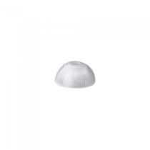 Ribbed Glass Shade White 20W Q585-AC Superlux