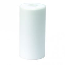 Opal Large Cylindrical Glass Shade White Q622 Superlux