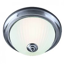 Logan Ceiling Button Light Satin Chrome 60W R1042-2C-SC Superlux