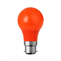 Colour 5W Red GLS LED Light Bulb (B22) Party Globes