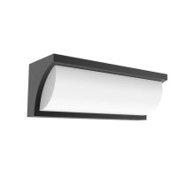 REPISATRI LED Tri-CCT Curved Wedge Surface Mounted Wall Lights REPISATRI1