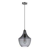 SAIL GLASS PENDANT 240V E27 GLASS SCH/SMOKE 22754