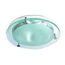 Commercial Fluorescent Vertical Floating Glass Downlight White 18W SDF85-VS118 Superlux