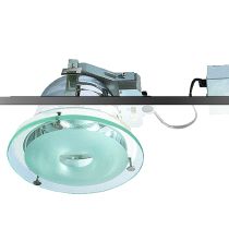 Commercial Fluorescent Floating Glass Downlight White 18W SDF98-HS218 Superlux