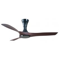 SEATTLE DC - 56"/1400mm Energy Saving DC ABS 3 Blade Ceiling Fan in Walnut (Dark Timber) with Remote Control SEA1403WN-DC Ventair