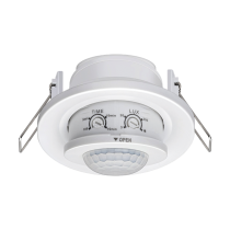 ROUND RECESSED PIR SENSOR 360° WHITE 66036