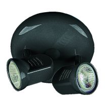 GU10 Double Pan Spotlight Black 50W SH-P2-BL Superlux