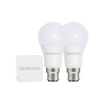 Smart B22 Globe Starter Kit White SKITS9B22W Mercator Lighting