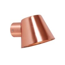 WALL GU10 S/M Copper / Glass Diffuser Flat Top Cone SKOPA2 CLA Lighting