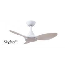 SKYFAN - 36"/900mm Glass Fibre Composite 3 Blade DC Ceiling Fan - White - Indoor/Covered Outdoor  - SKY903WH