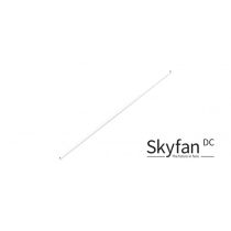 Skyfan 600mm Extension Rod Satin White - SKYEXTR60WH