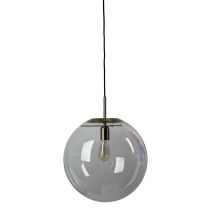 NEWTON.40 Brushed Brass Brushed Brass and Clear Glass Pendant - SL64440BB
