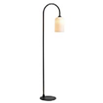 ARLINGTON FLOOR LAMP MATT BLACK / OPAL - SL93313BK