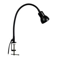 SCOPE Black Adjustable Gooseneck Clamp Lamp Black - SL98431BK