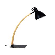 PERNO Bronze Rubbed Bronze and Timber Mid Century Task Lamp - SL98781ORB