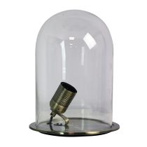 FRANKLIN Antique Brass Specimen Dome Table Lamp - SL98795AB