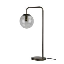 NEWTON LAMP Antique Brass Contemporary Clear Glass Lamp - SL98799AB