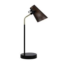 PERFO DESK LAMP BLACK & BRASS DESK LAMP - SL98831AB