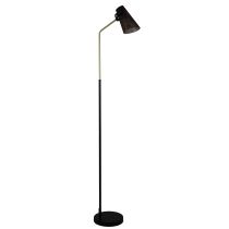 PERFO FLOOR LAMP BLACK & BRASS FLOOR LAMP - SL98833AB